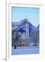 Church of St. Coloman and Tannheimer Alps near Schwangau, Allgau, Bavaria, Germany, Europe-Hans-Peter Merten-Framed Photographic Print