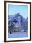 Church of St. Coloman and Tannheimer Alps near Schwangau, Allgau, Bavaria, Germany, Europe-Hans-Peter Merten-Framed Photographic Print