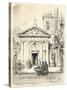 Church of St Denis De La Chapelle, 1915-Frank Milton Armington-Stretched Canvas