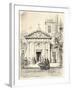 Church of St Denis De La Chapelle, 1915-Frank Milton Armington-Framed Giclee Print