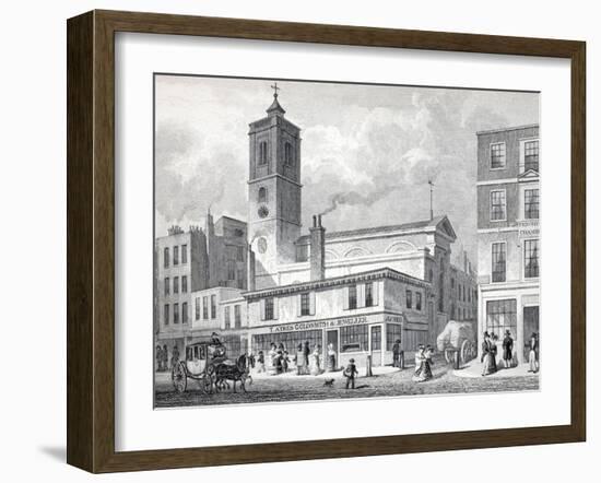 Church of St Dionis-Thomas Hosmer Shepherd-Framed Giclee Print