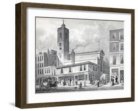 Church of St Dionis-Thomas Hosmer Shepherd-Framed Giclee Print