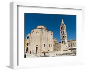 Church of St. Donat, Zadar, Zadar County, Dalmatia Region, Croatia, Europe-Emanuele Ciccomartino-Framed Photographic Print