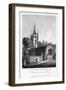 Church of St Dunstan in the East, City of London, 1816-J Greig-Framed Giclee Print