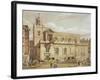 Church of St Dunstan in the West, Fleet Street, City of London, 1827-Thomas Talbot Bury-Framed Giclee Print