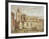 Church of St Dunstan in the West, Fleet Street, City of London, 1827-Thomas Talbot Bury-Framed Giclee Print