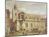Church of St Dunstan in the West, Fleet Street, City of London, 1827-Thomas Talbot Bury-Mounted Giclee Print