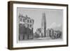 Church of St Dunstan in the West, Fleet Street, City of London, 1832-null-Framed Giclee Print