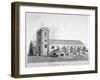 Church of St Edward the Confessor, Romford, Essex, C1800-null-Framed Giclee Print