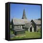 Church of St. Enodor, Rock, Cornwall, England, United Kingdom, Europe-Michael Jenner-Framed Stretched Canvas