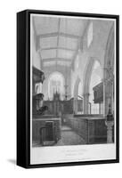 Church of St Ethelburga-The-Virgin Within Bishopsgate, City of London, 1860-T Turnbull-Framed Stretched Canvas
