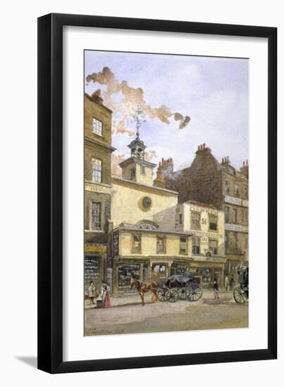 Church of St Ethelburga-The-Virgin Within Bishopsgate, City of London, 1880-John Crowther-Framed Giclee Print