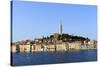 Church of St. Euphemia and Old Town from the Sea on a Summer's Early Morning-Eleanor Scriven-Stretched Canvas