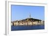 Church of St. Euphemia and Old Town from the Sea on a Summer's Early Morning-Eleanor Scriven-Framed Photographic Print