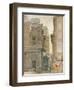 'Church of St. Eustache, Paris', c1829-David Cox the elder-Framed Giclee Print