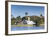 Church of St. Francis of Assisi, Pampulha Lake, Pampulha, Belo Horizonte, Minas Gerais, Brazil-Ian Trower-Framed Photographic Print