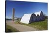 Church of St. Francis of Assisi, Pampulha Lake, Pampulha, Belo Horizonte, Minas Gerais, Brazil-Ian Trower-Stretched Canvas