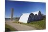 Church of St. Francis of Assisi, Pampulha Lake, Pampulha, Belo Horizonte, Minas Gerais, Brazil-Ian Trower-Mounted Photographic Print