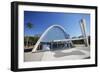 Church of St. Francis of Assisi, Pampulha Lake, Pampulha, Belo Horizonte, Minas Gerais, Brazil-Ian Trower-Framed Photographic Print