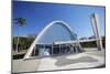 Church of St. Francis of Assisi, Pampulha Lake, Pampulha, Belo Horizonte, Minas Gerais, Brazil-Ian Trower-Mounted Photographic Print