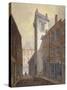 Church of St George Botolph Lane from George Lane, City of London, C1813-William Pearson-Stretched Canvas