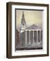 Church of St George, Hart Street, Bloomsbury, London, C1815-William Pearson-Framed Giclee Print