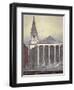 Church of St George, Hart Street, Bloomsbury, London, C1815-William Pearson-Framed Giclee Print