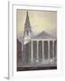 Church of St George, Hart Street, Bloomsbury, London, C1815-William Pearson-Framed Giclee Print