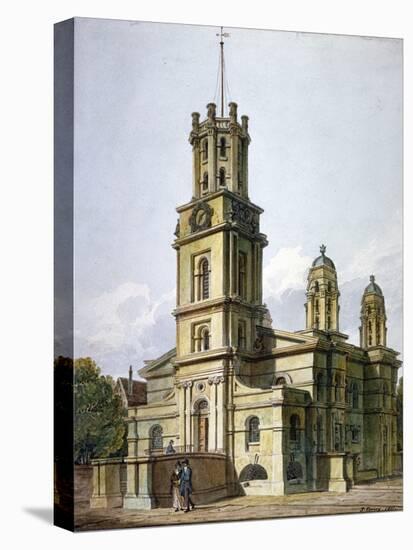 Church of St George in the East, Stepney, London, 1811-John Coney-Stretched Canvas