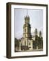 Church of St George in the East, Stepney, London, 1811-John Coney-Framed Giclee Print