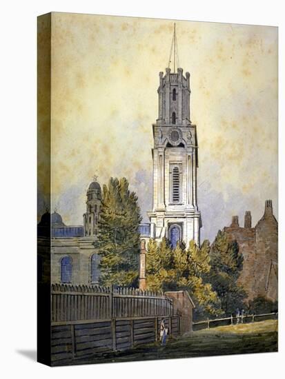 Church of St George in the East, Stepney, London, C1815-William Pearson-Stretched Canvas