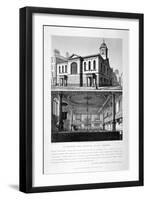 Church of St George the Martyr, Queen Street, Holborn, London, 1818-John Coney-Framed Giclee Print