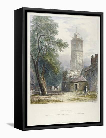 Church of St Giles Without Cripplegate, City of London, 1851-John Wykeham Archer-Framed Stretched Canvas