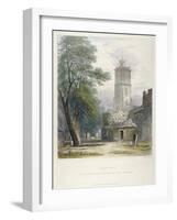 Church of St Giles Without Cripplegate, City of London, 1851-John Wykeham Archer-Framed Giclee Print