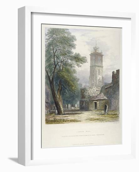 Church of St Giles Without Cripplegate, City of London, 1851-John Wykeham Archer-Framed Giclee Print