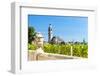 Church of St. James with Vineyard at Front, Kutna Hora, Czech Republic-phbcz-Framed Photographic Print