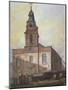 Church of St John-At-Wapping, London, C1815-William Pearson-Mounted Giclee Print