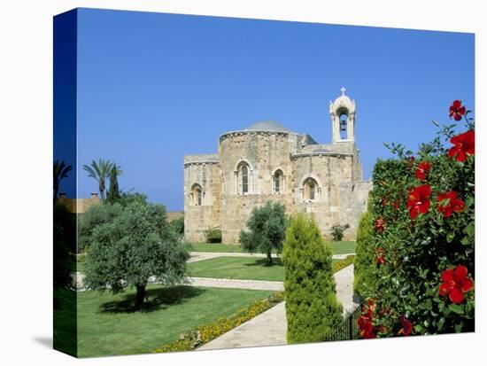 Church of St. John the Baptist, Ancient Town of Byblos (Jbail), Mount Lebanon District, Lebanon-Gavin Hellier-Stretched Canvas