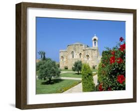 Church of St. John the Baptist, Ancient Town of Byblos (Jbail), Mount Lebanon District, Lebanon-Gavin Hellier-Framed Photographic Print