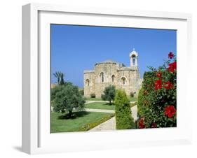 Church of St. John the Baptist, Ancient Town of Byblos (Jbail), Mount Lebanon District, Lebanon-Gavin Hellier-Framed Photographic Print
