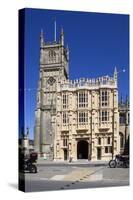 Church of St. John the Baptist and 15th Century South Porch-Stuart Black-Stretched Canvas