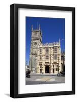 Church of St. John the Baptist and 15th Century South Porch-Stuart Black-Framed Photographic Print