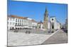 Church of St. John the Baptist and Republic Plaza, Tomar, Ribatejo, Portugal, Europe-G and M Therin-Weise-Mounted Photographic Print