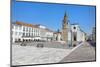 Church of St. John the Baptist and Republic Plaza, Tomar, Ribatejo, Portugal, Europe-G and M Therin-Weise-Mounted Photographic Print