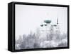 Church of St. John the Baptist in Winter, Staraya Ladoga, Leningrad Region, Russia-Nadia Isakova-Framed Stretched Canvas