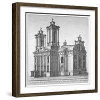 Church of St John the Evangelist, Westminster, London, C1750-Benjamin Cole-Framed Giclee Print