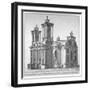 Church of St John the Evangelist, Westminster, London, C1750-Benjamin Cole-Framed Giclee Print