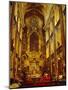 Church of St.Kames, Nave, Prague, Czech Republic, Europe-Upperhall Ltd-Mounted Photographic Print