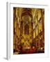 Church of St.Kames, Nave, Prague, Czech Republic, Europe-Upperhall Ltd-Framed Photographic Print