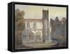 Church of St Katherine by the Tower, Stepney, London, 1815-William Pearson-Framed Stretched Canvas